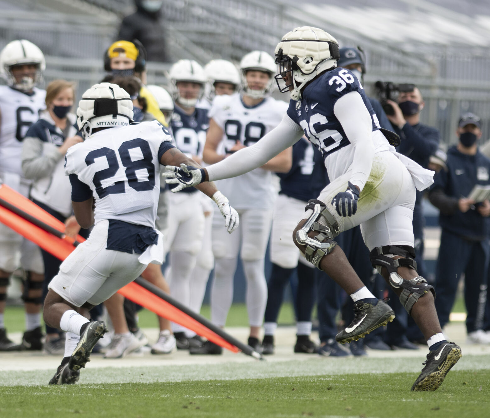 Penn State football spring practice, Ford & Fisher